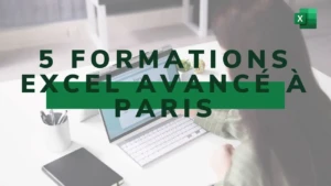 formation excel avancé à paris