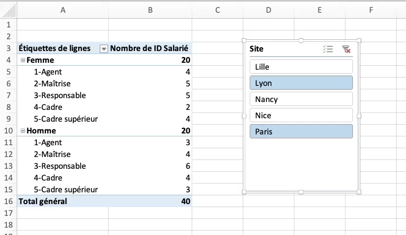 tcd excel