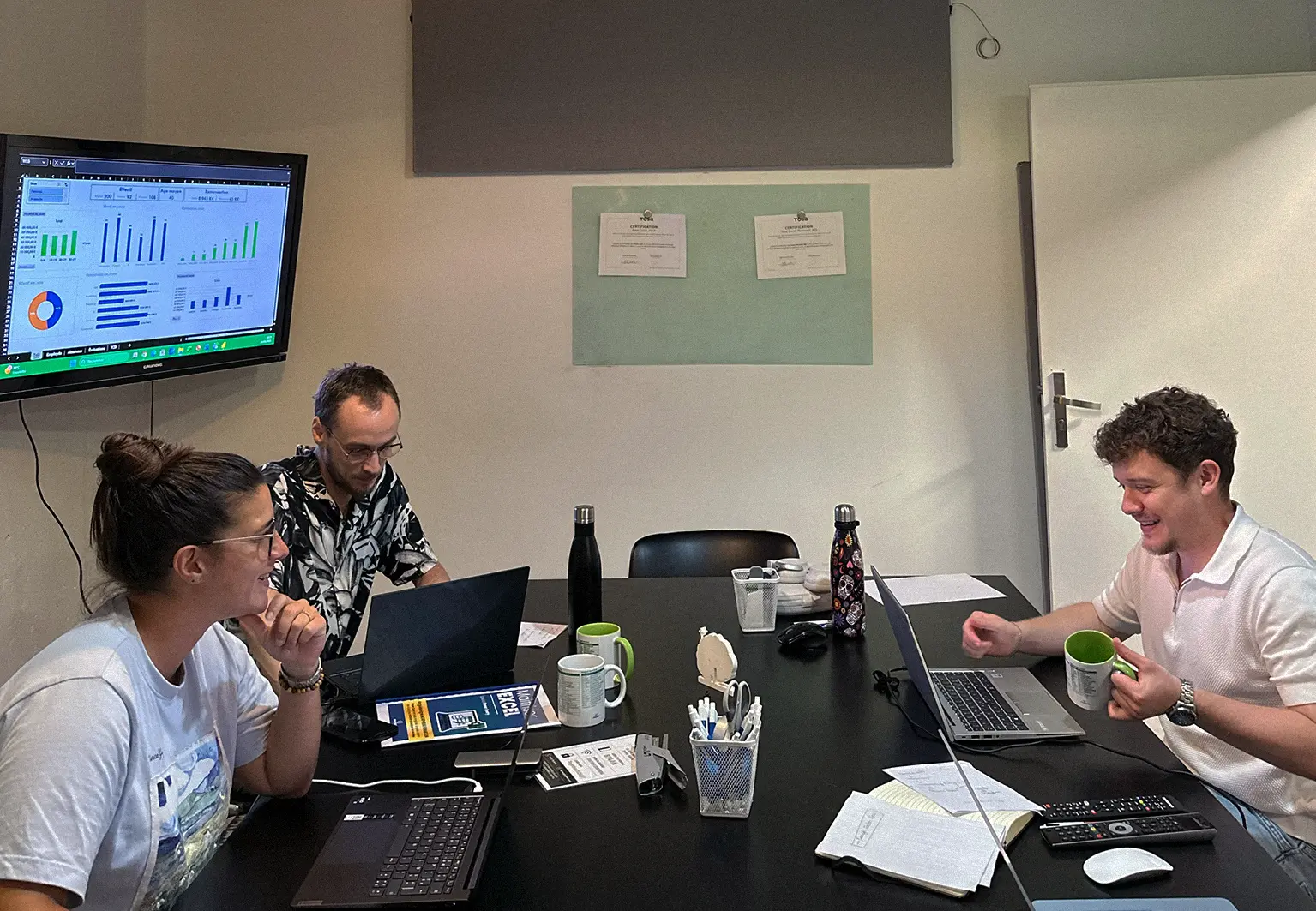 Les formateurs Morpheus Formation situé au 12 Rue Martel à Paris 75010 rédigent des contenus pour le site Formation Excel Paris